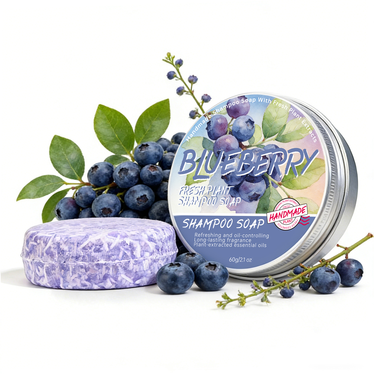 Soap Making Glycerin Base - Cherry Shampoo Bar Natural Silicone-Free Plant-Based
