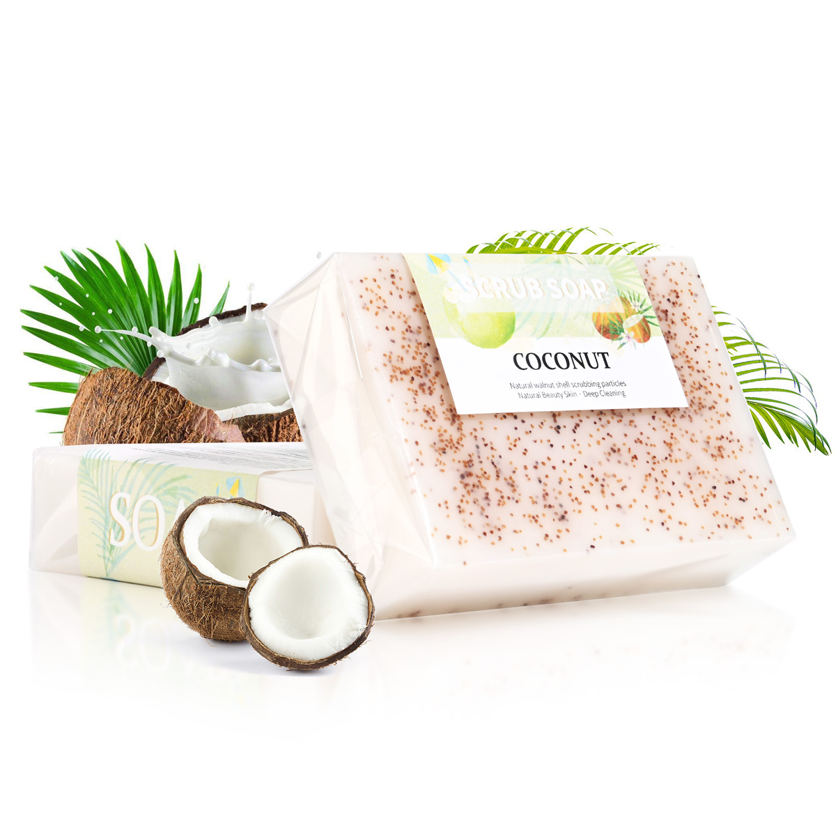 Castor Oil Soap - M+Natural Coconut Milk Soap with Frosted