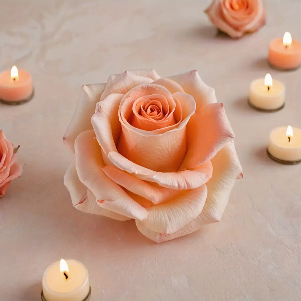 3D Rose Silicone Candle Mold,  - огляд і ціна Soap Making Additives