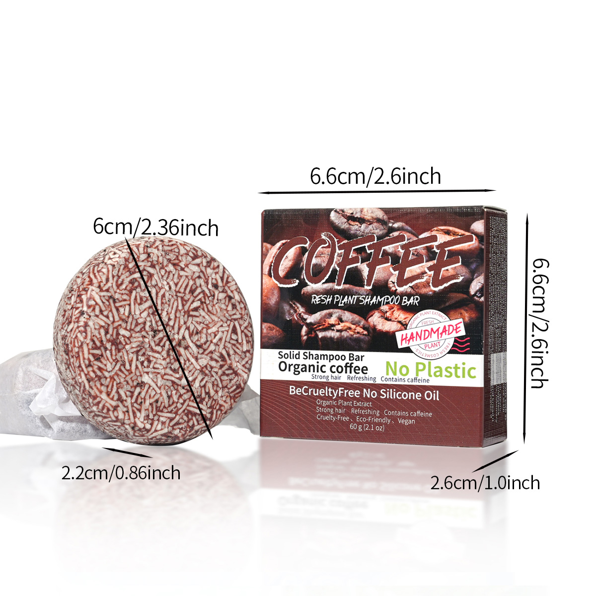 Coffee flavored shampoo, nouri - огляд і ціна Castor Oil Soap