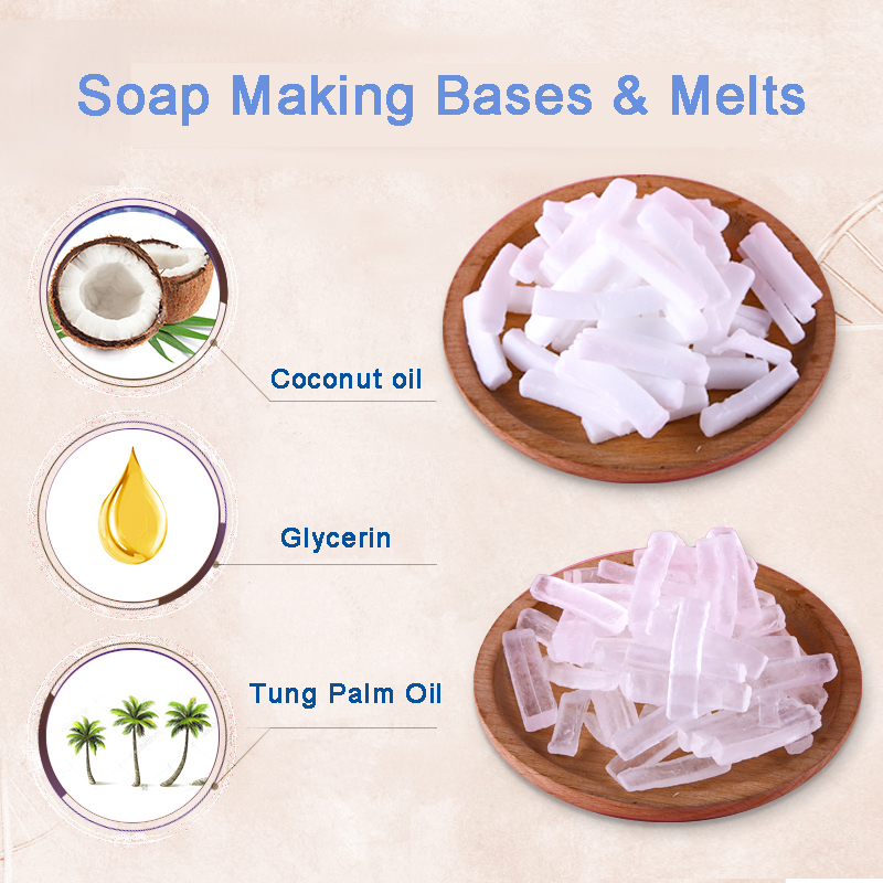 100g/Bag DIY Hand Making Soap  - огляд і ціна Soap Making Glycerin Base