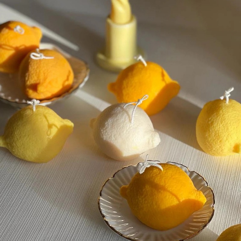 Orange Fruit Candle Mold DIY S - огляд і ціна Soap Making Additives
