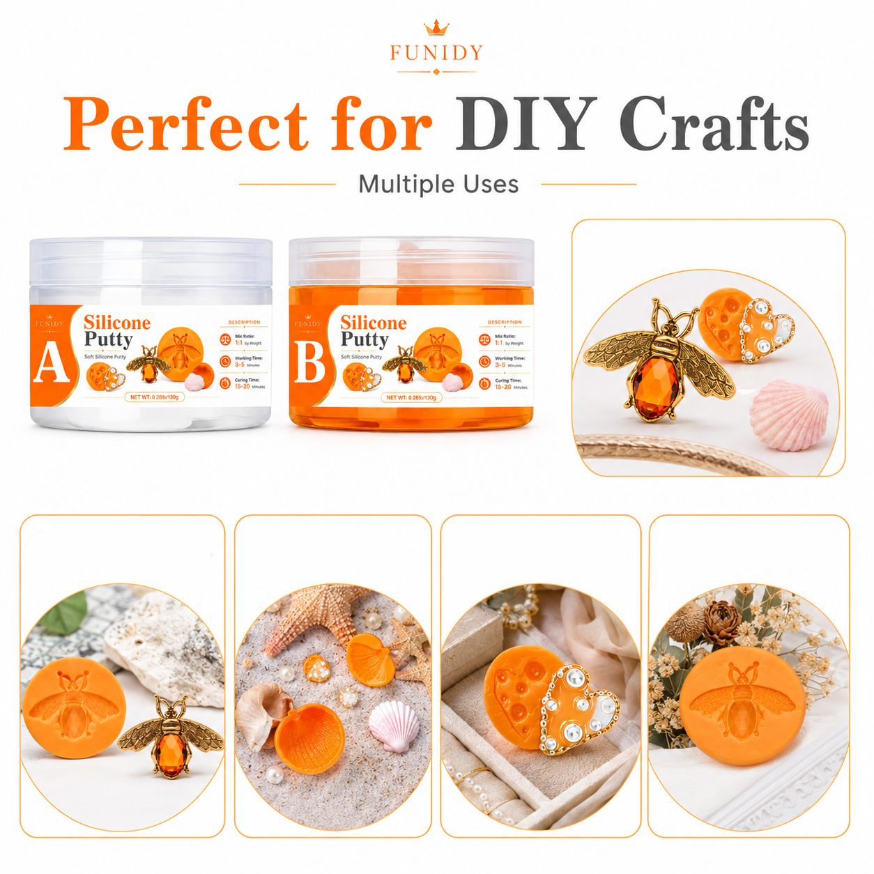 SILICONE PUTTY Making Kit, Fas - огляд і ціна Soap Making Line