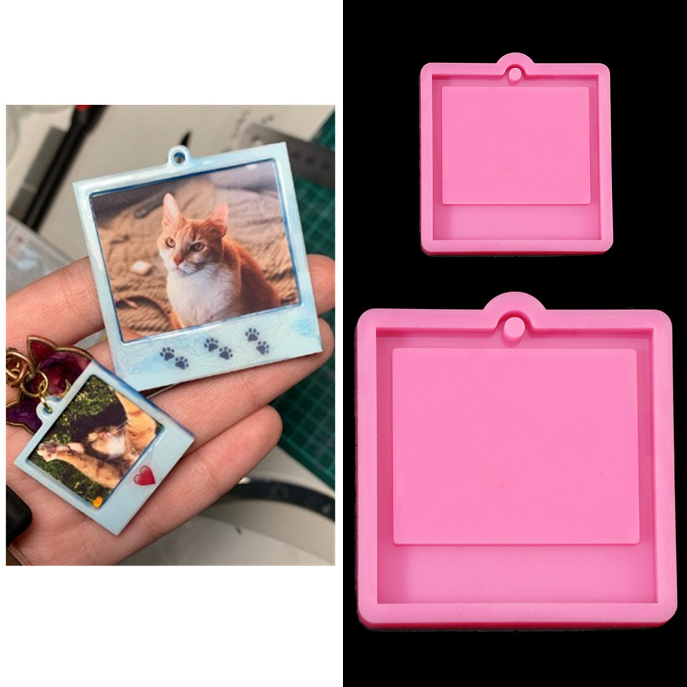 Photo Frame Epoxy Resin Keycha - огляд і ціна Soap Making Party