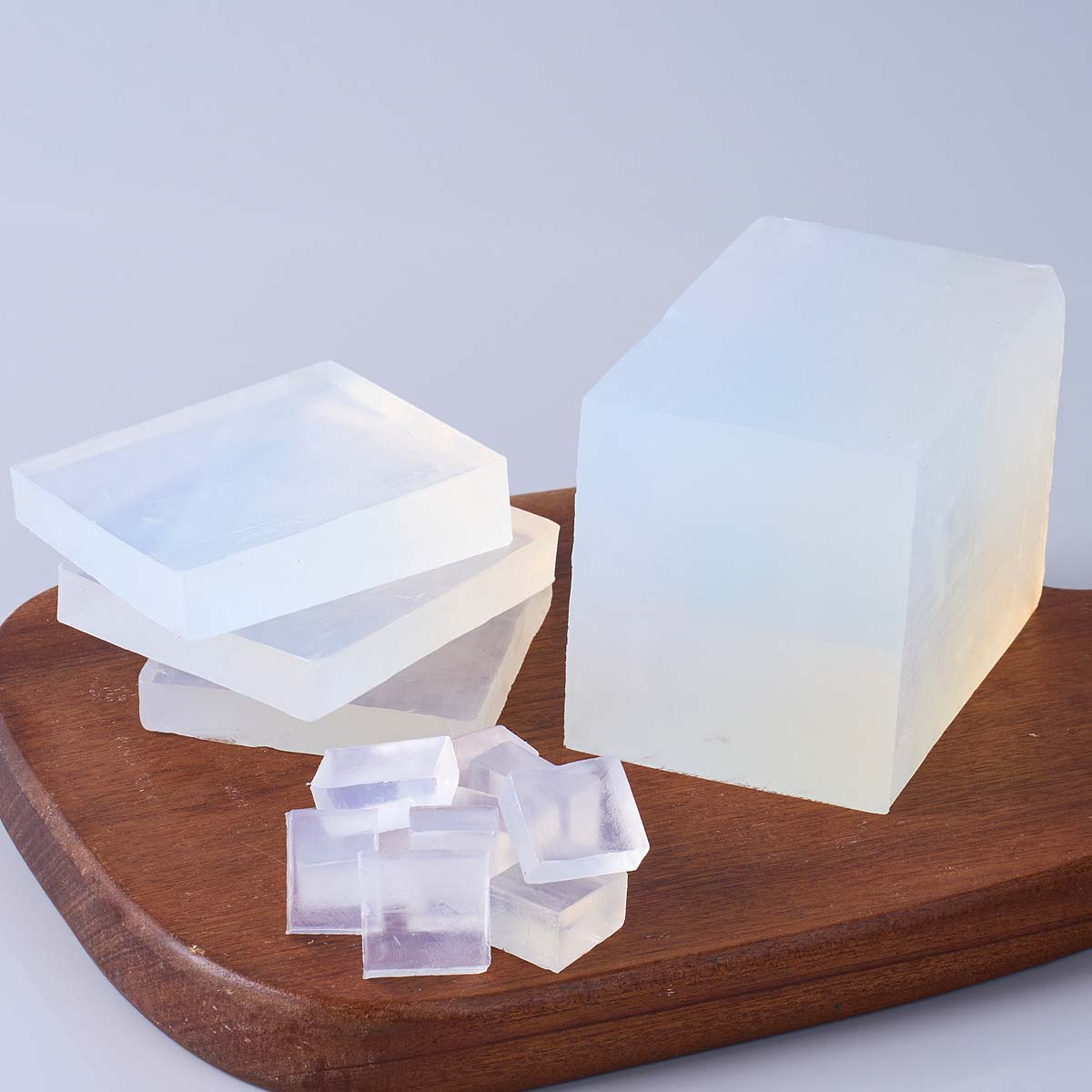 1000g Clear White Soap Base DI - огляд і ціна Soap Making Glycerin Base