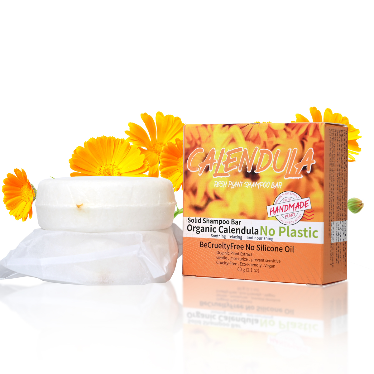 Calendula flower and plant ess - огляд і ціна Castor Oil Soap