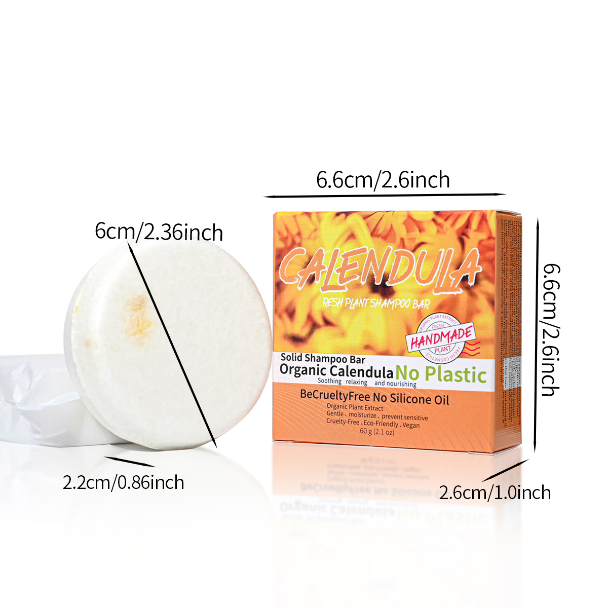 Calendula flower and plant ess - огляд і ціна Castor Oil Soap