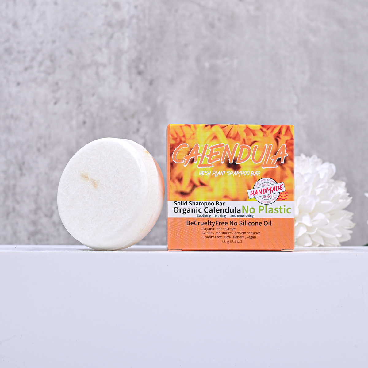 Calendula flower and plant ess - огляд і ціна Castor Oil Soap