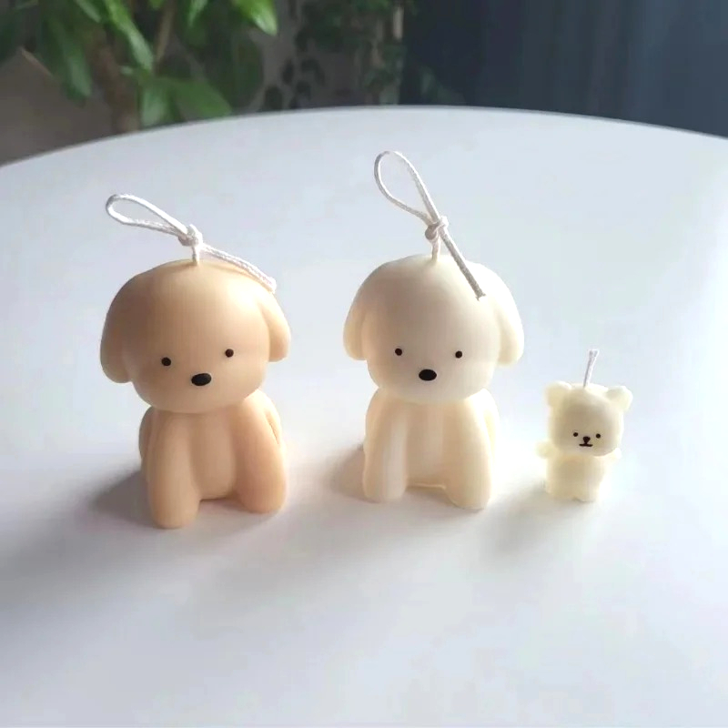 3D Puppy Scented Candle Silico - огляд і ціна Soap Making Additives