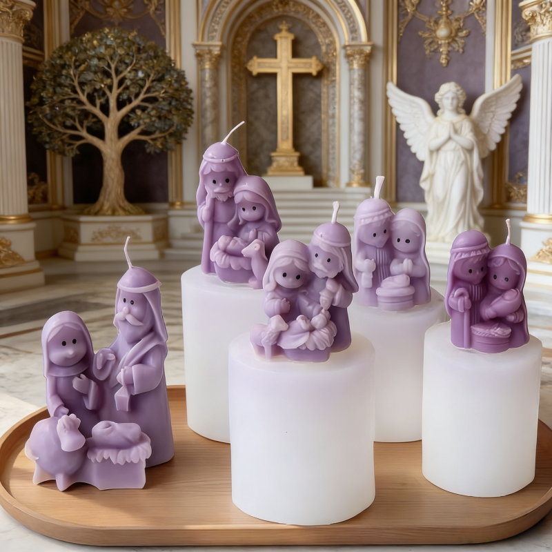 3D Mini Nativity Scene Silicon - огляд і ціна Soap Making Additives
