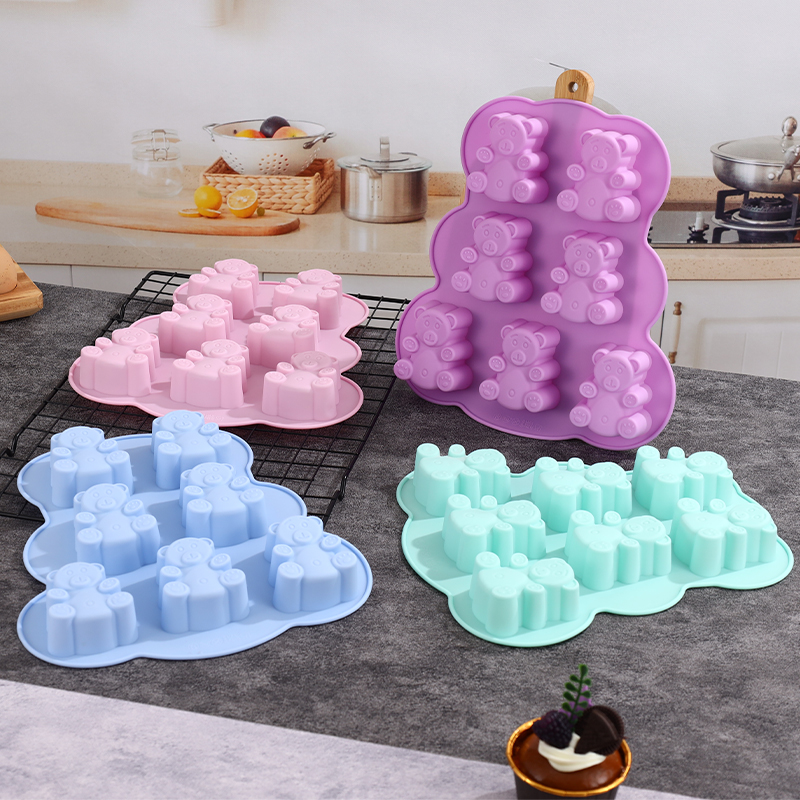 Silicone Gummy Bear Molds,Jell - огляд і ціна Soap Making Party