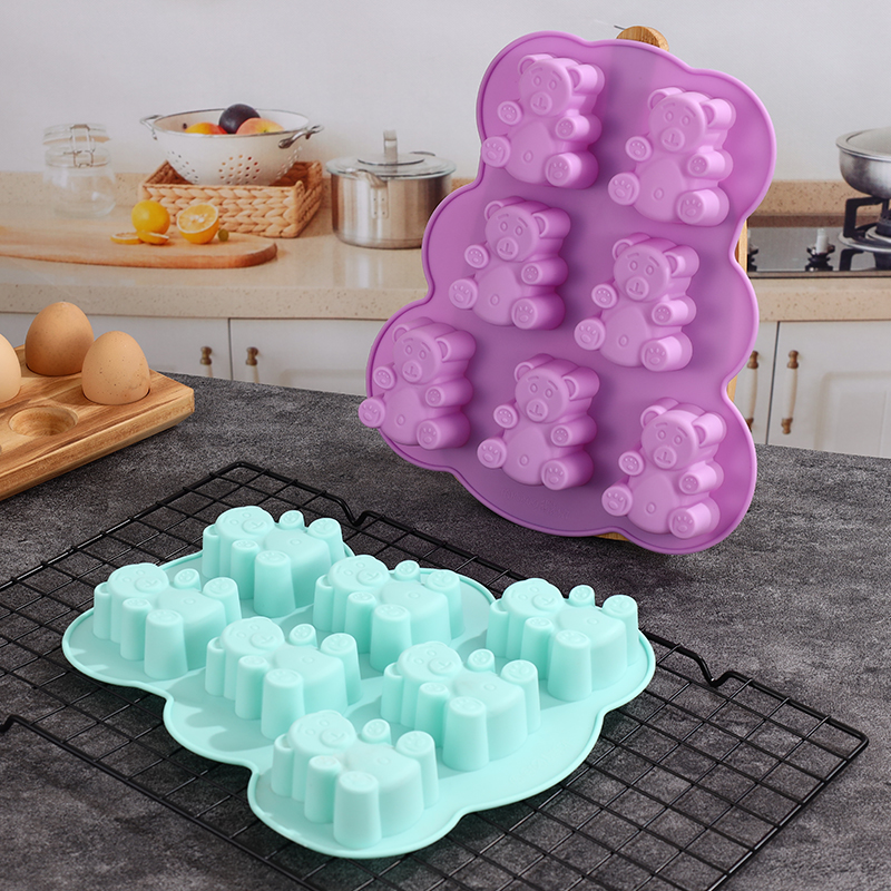 Silicone Gummy Bear Molds,Jell - огляд і ціна Soap Making Party