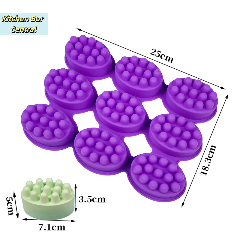 【3d Silicone Soap Mold Massage - огляд і ціна Soap Making Line
