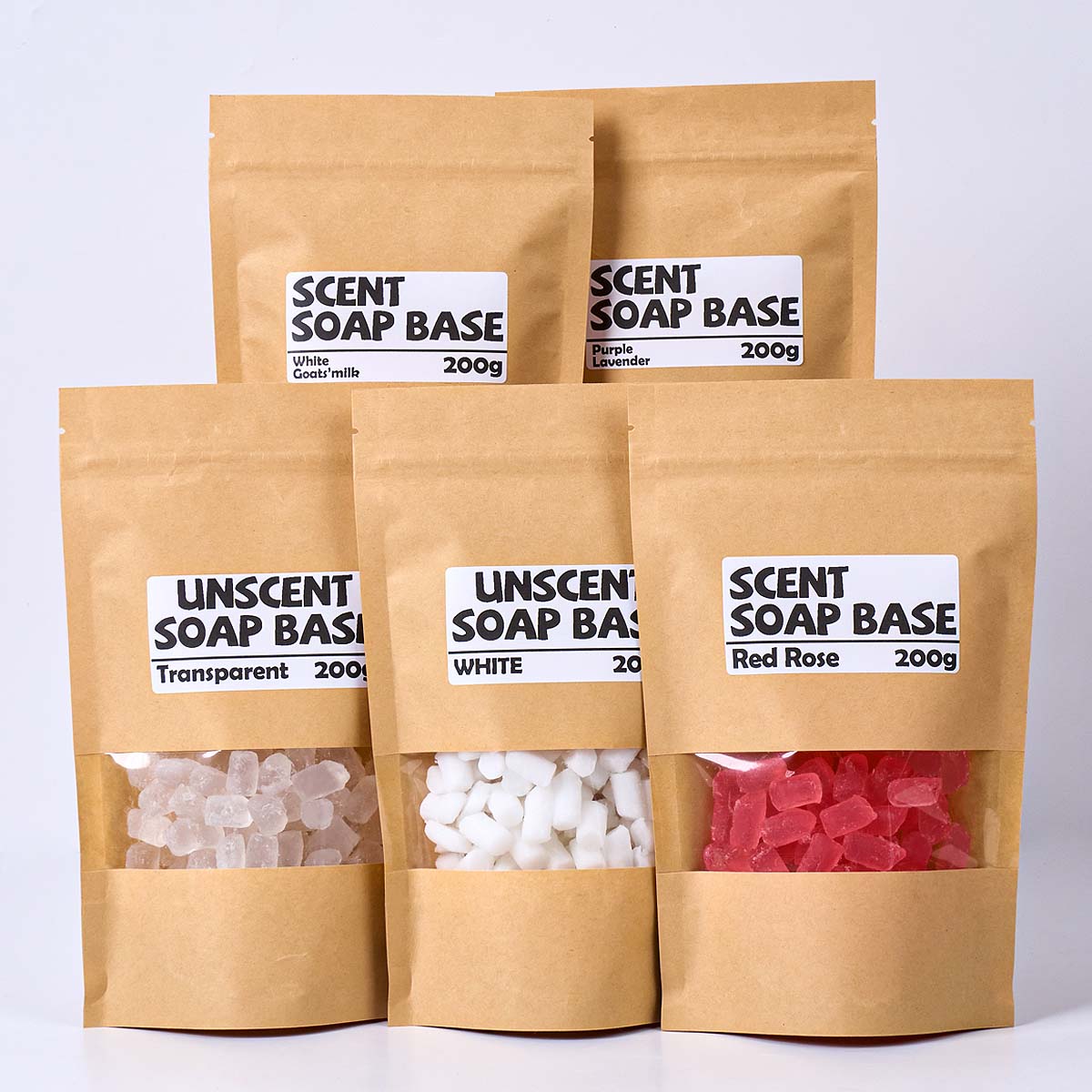200g Color Glycerin Soap Base  - огляд і ціна Soap Making Glycerin Base