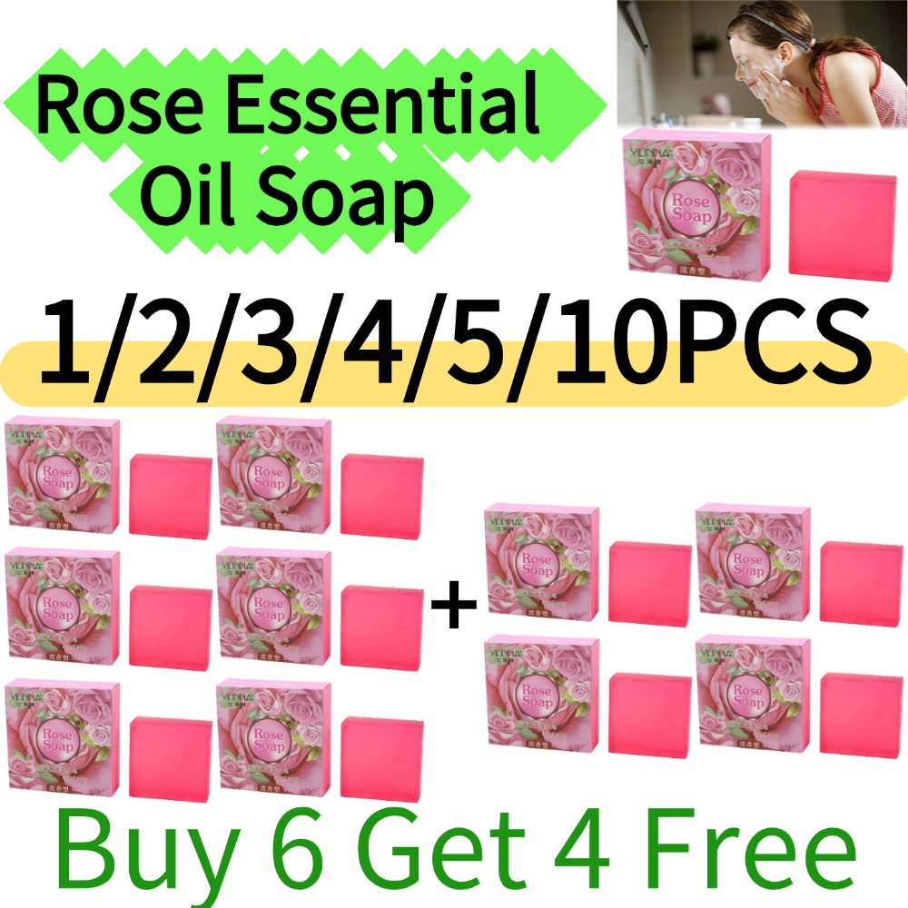  1/2/3/4/5/10pcs(Buy 6 Get 4  - огляд і ціна Castor Oil Soap