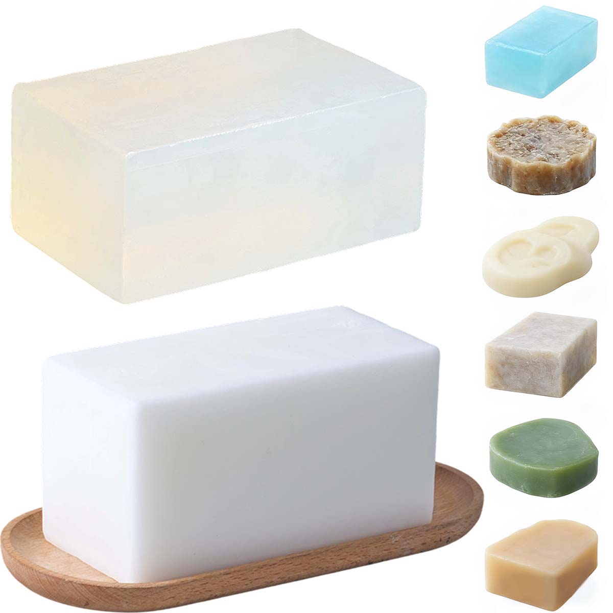 Transparent White Glycerin Soa - огляд і ціна Soap Making Glycerin Base