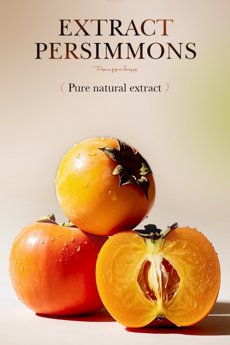 100g Persimmon Cleansing Soap, - огляд і ціна Castor Oil Soap