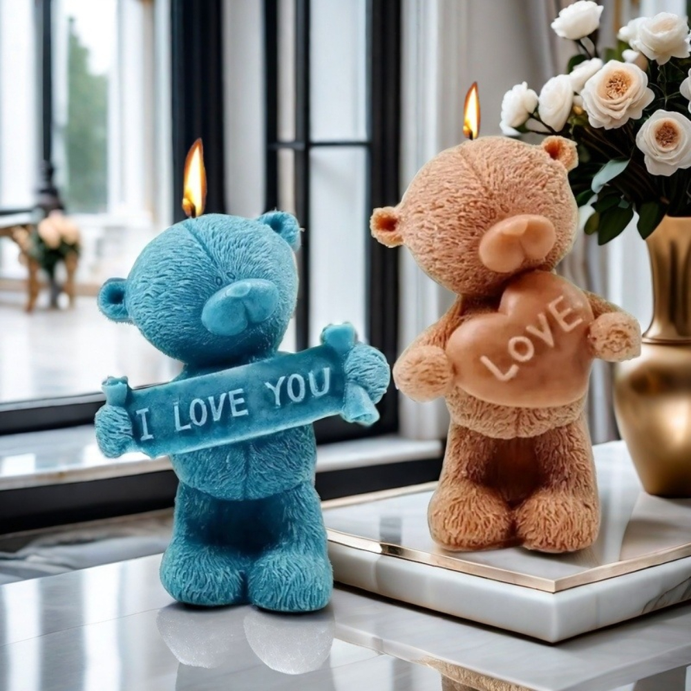 Express Love Bear Silicone Mol - огляд і ціна Soap Making Additives