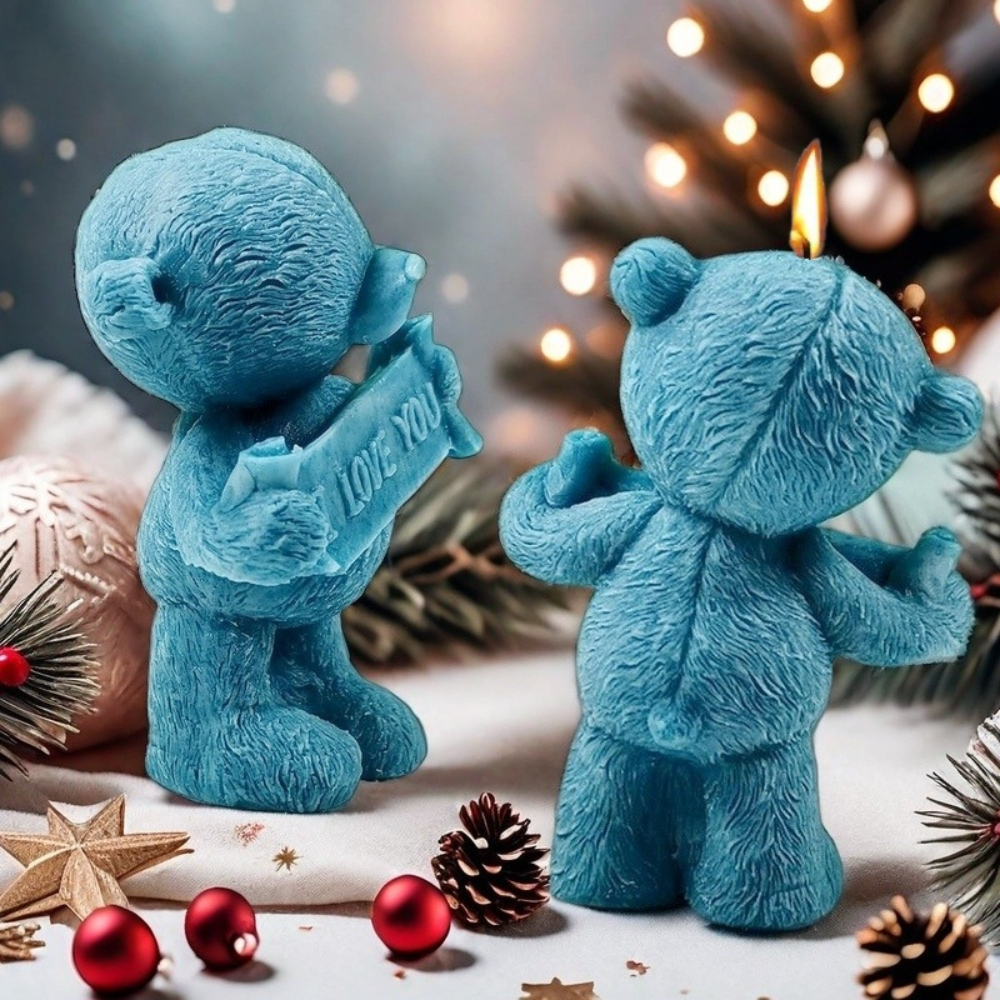 Express Love Bear Silicone Mol - огляд і ціна Soap Making Additives
