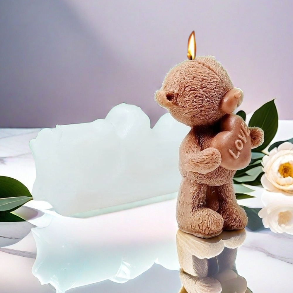 Express Love Bear Silicone Mol - огляд і ціна Soap Making Additives