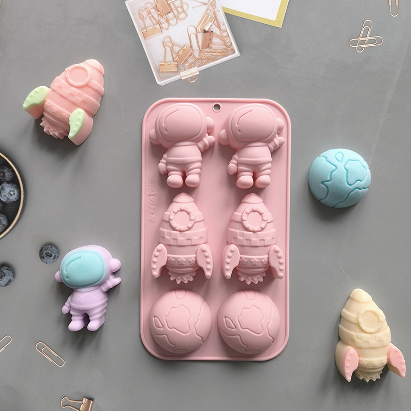 6-hole Cartoon Astronaut Rocke - огляд і ціна Soap Making Line