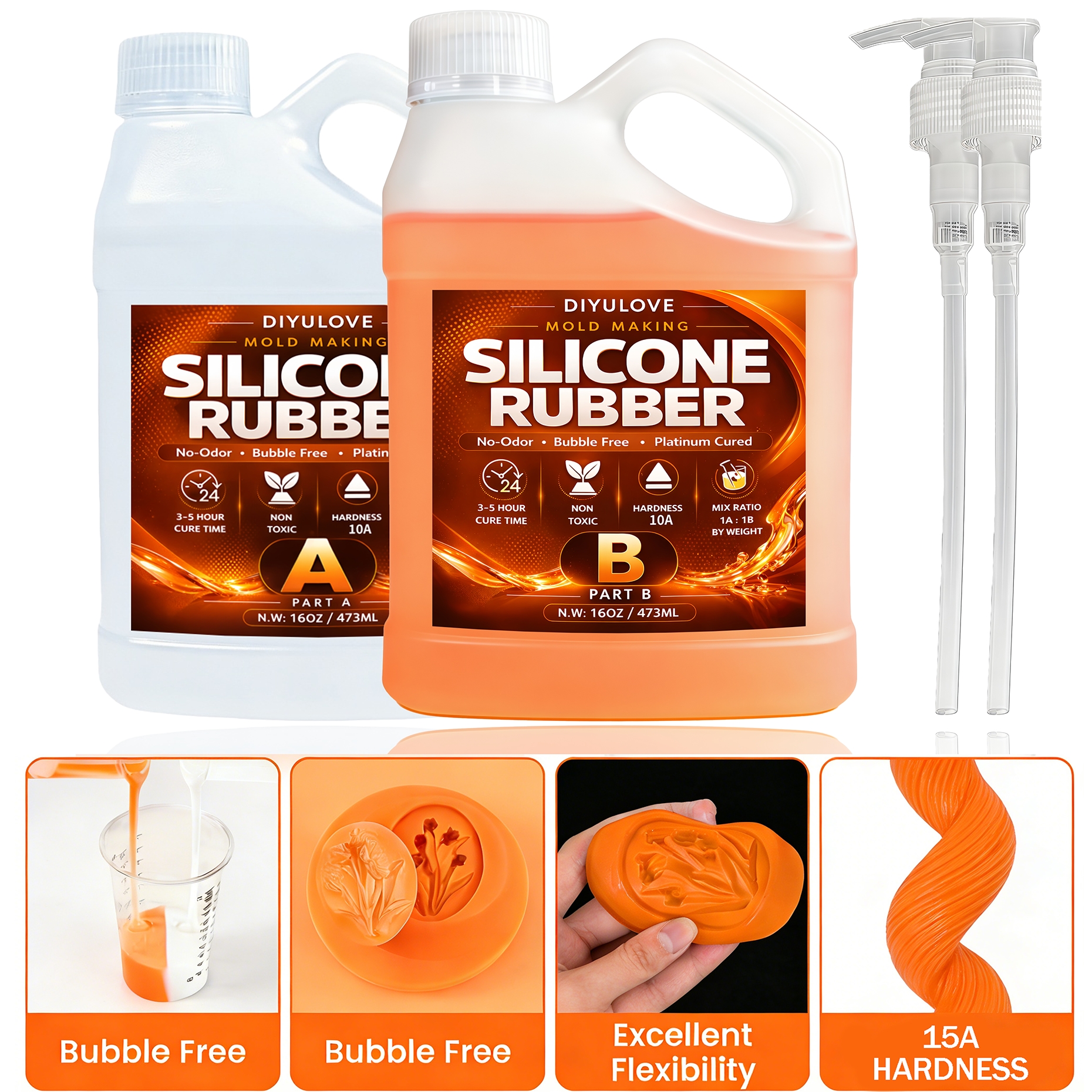 Liquid Silicone Rubber Kit,Hig - огляд і ціна Soap Making Party