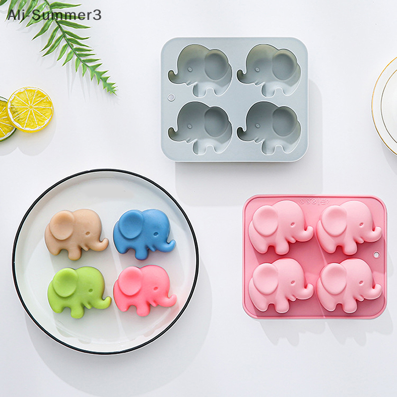 4-hole Baby Elephant Silicone  - огляд і ціна Soap Making Tools