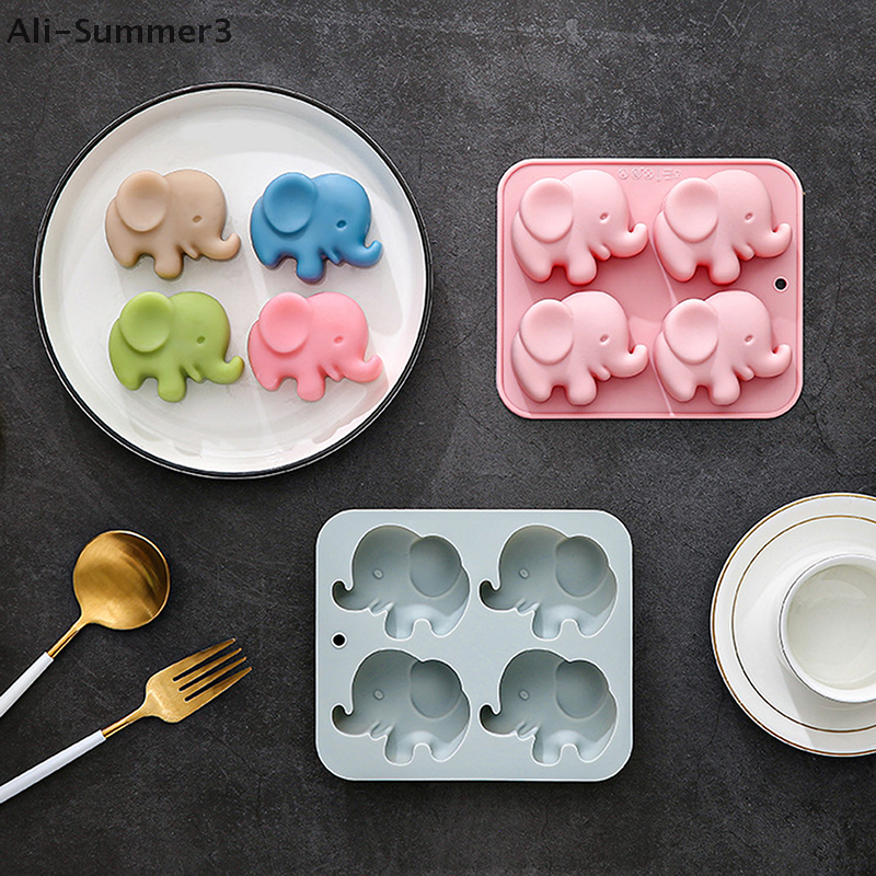 4-hole Baby Elephant Silicone  - огляд і ціна Soap Making Tools