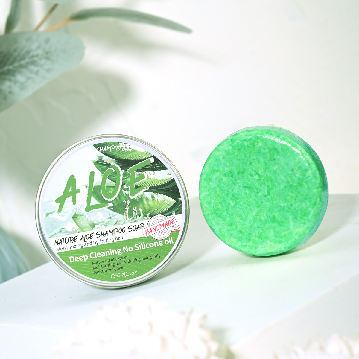 Organic Aloe Shampoo Bar Organ - огляд і ціна Soap Making Glycerin Base