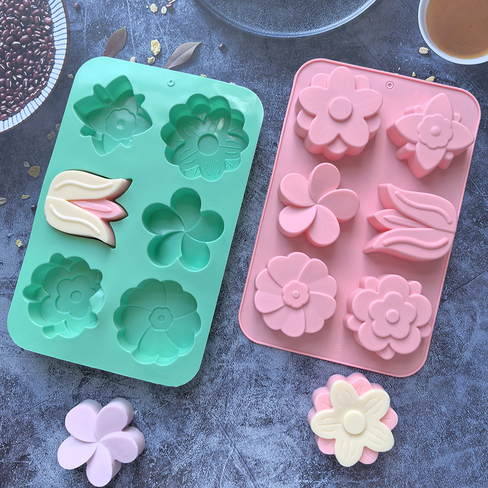 kinds Flower Silicone Molds Di - огляд і ціна Soap Making Line