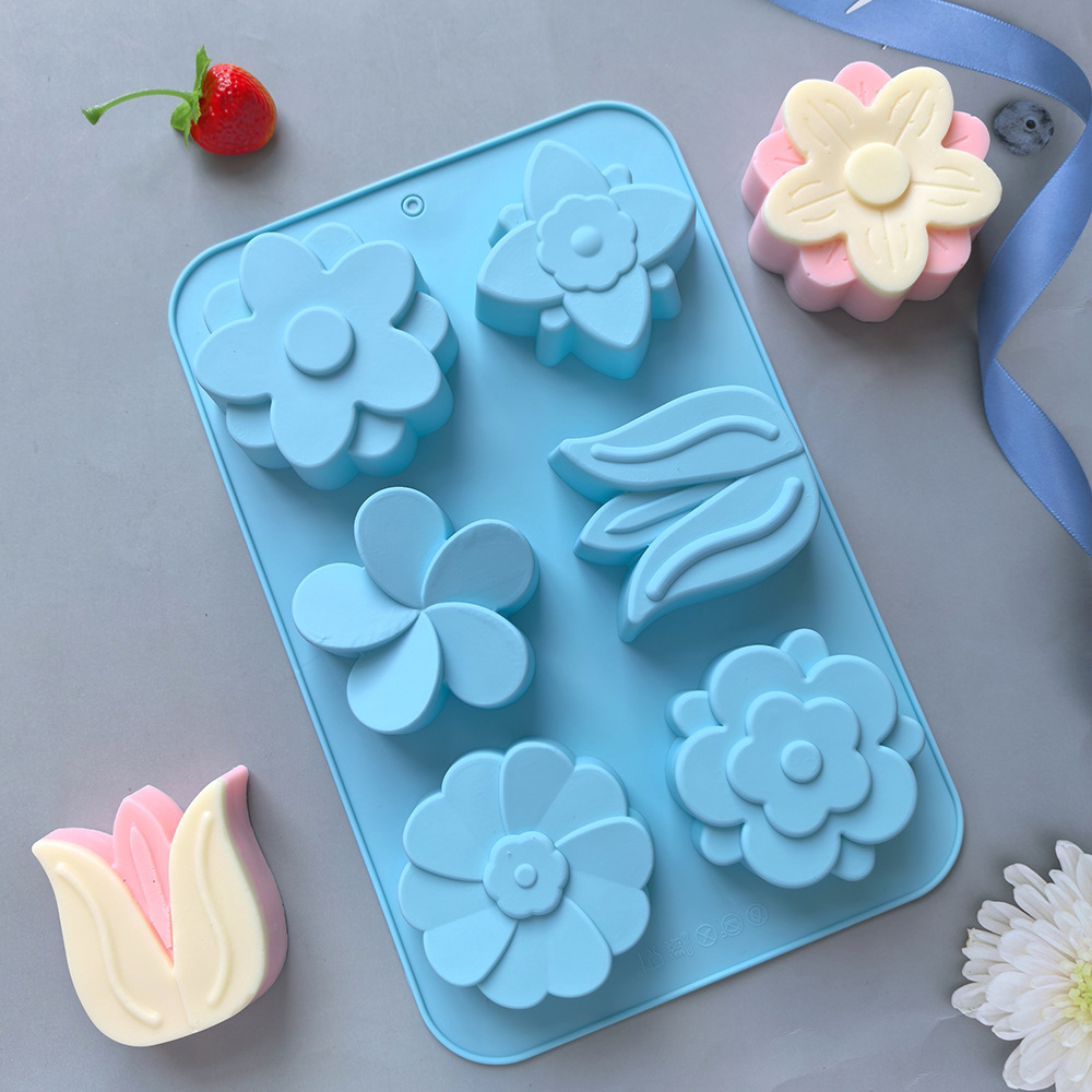 kinds Flower Silicone Molds Di - огляд і ціна Soap Making Line