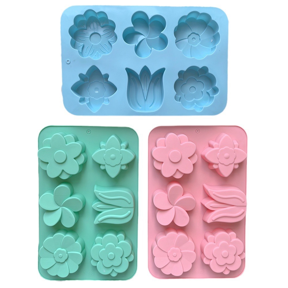 kinds Flower Silicone Molds Di - огляд і ціна Soap Making Line