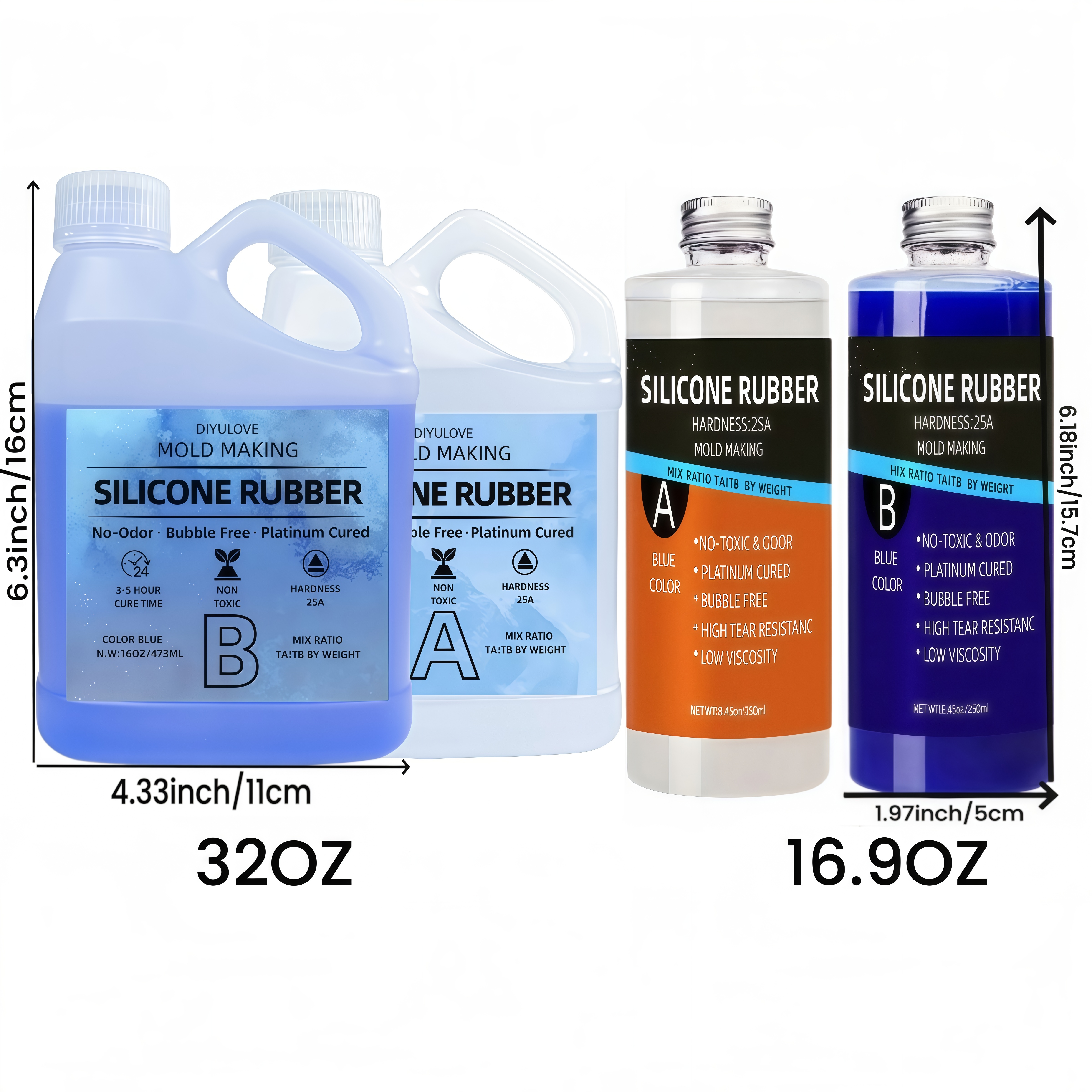 32oz High-Performance Silicone - огляд і ціна Soap Making Party