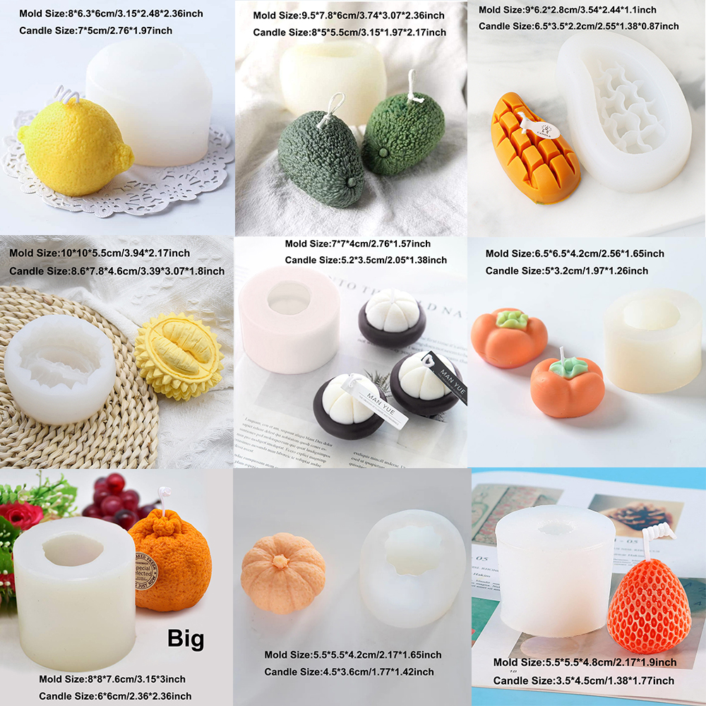 Orange Fruit Candle Mold DIY S - огляд і ціна Soap Making Additives