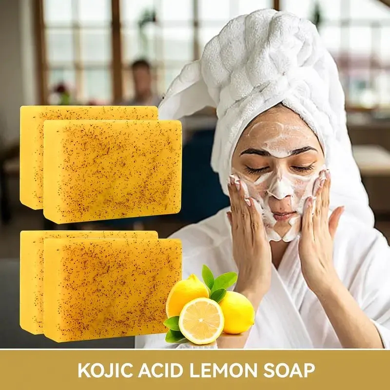 Lemon Turmeric Kojic Soap,Natu - огляд і ціна Castor Oil Soap